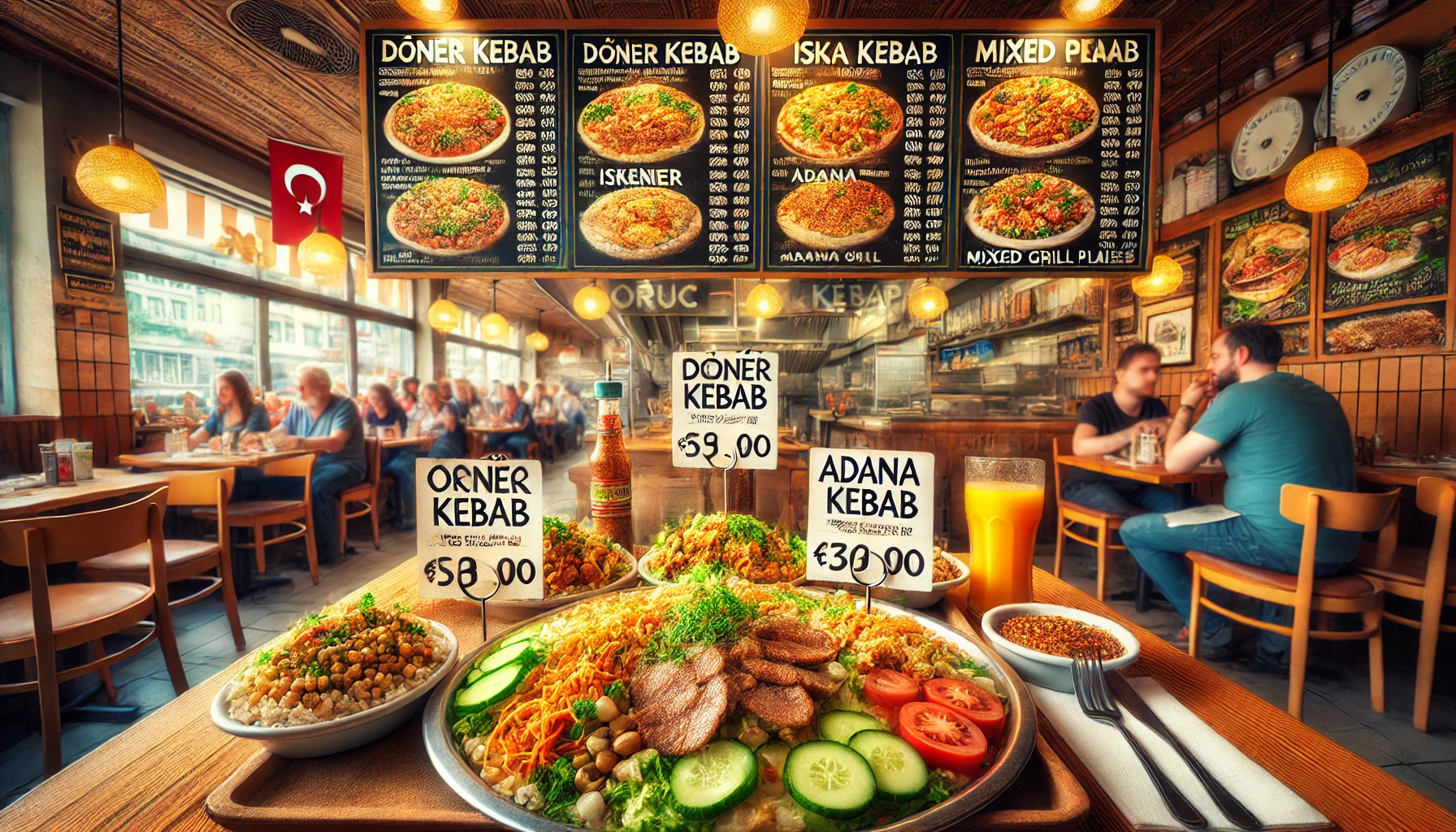 Oruç Kebap Köln Menü Fiyatları ve Tam Menü: Lezzetli Türk Yemekleri