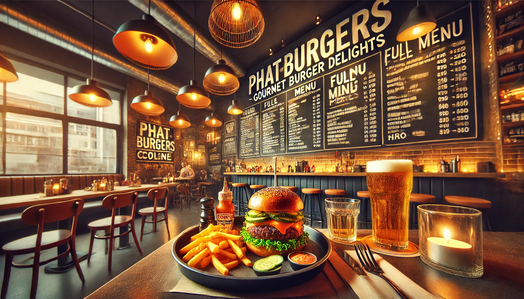 Phatburgers Köln Menü Fiyatları ve Tam Menü: Gurme Burger Lezzetleri