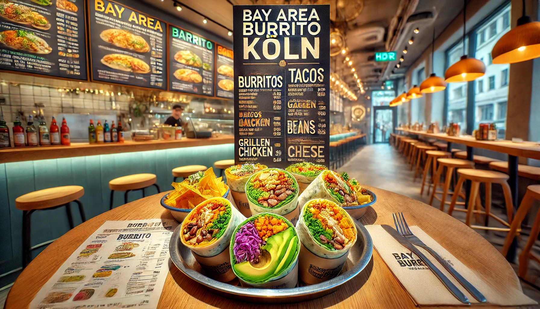 The Bay Area Burrito Köln Menü Fiyatları ve Tam Menü: Lezzetli Meksika Yemekleri