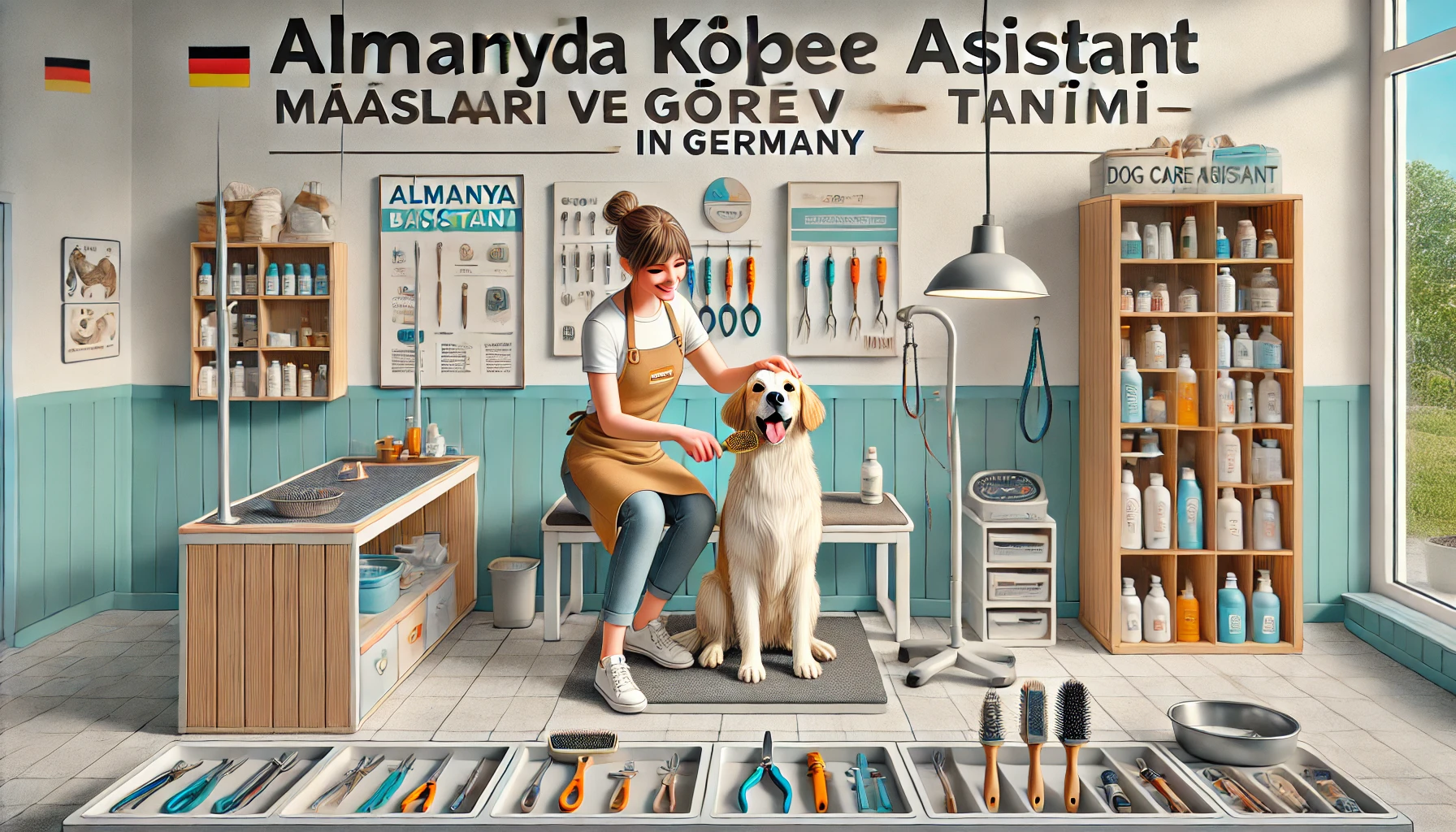 Almanya’da Köpek Bakım Asistanı Maaşları ve Görev Tanımı