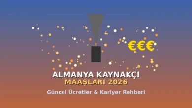 Almanya Kaynakçı Maaşları 2026 - Güncel Ücretler
