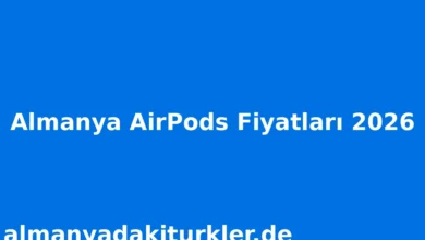 Almanya AirPods Fiyatları 2026