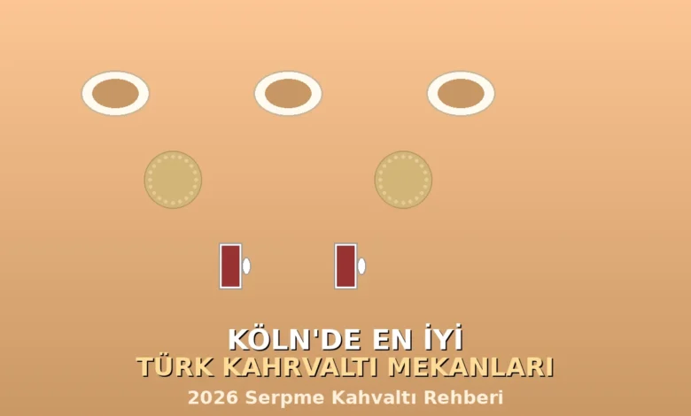 Köln Türk Kahvaltı Mekanları 2026 - Serpme Kahvaltı