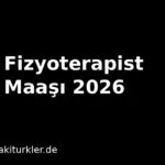 Almanya Fizyoterapist Maaşı 2026